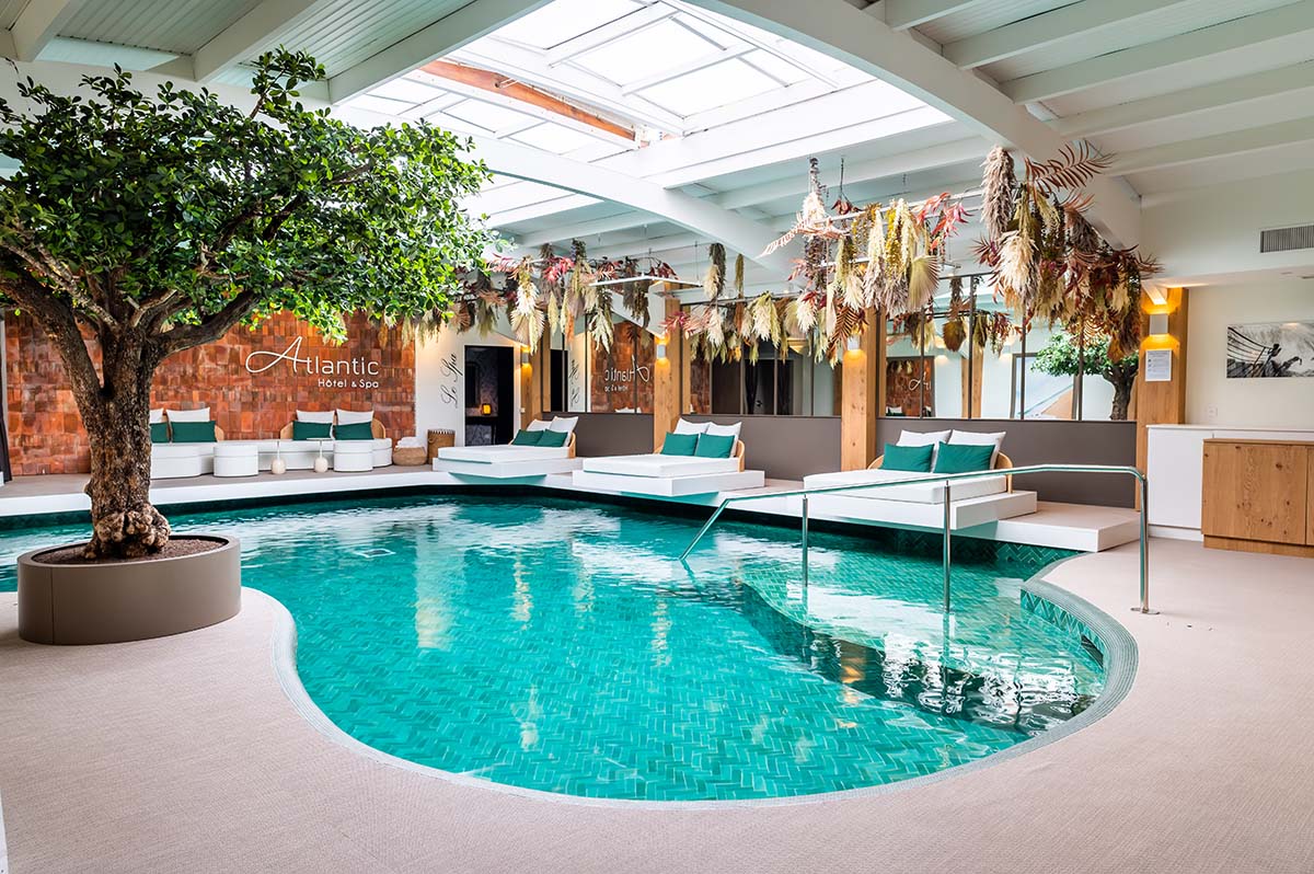 Création piscine Atlantic Hotel et Spa