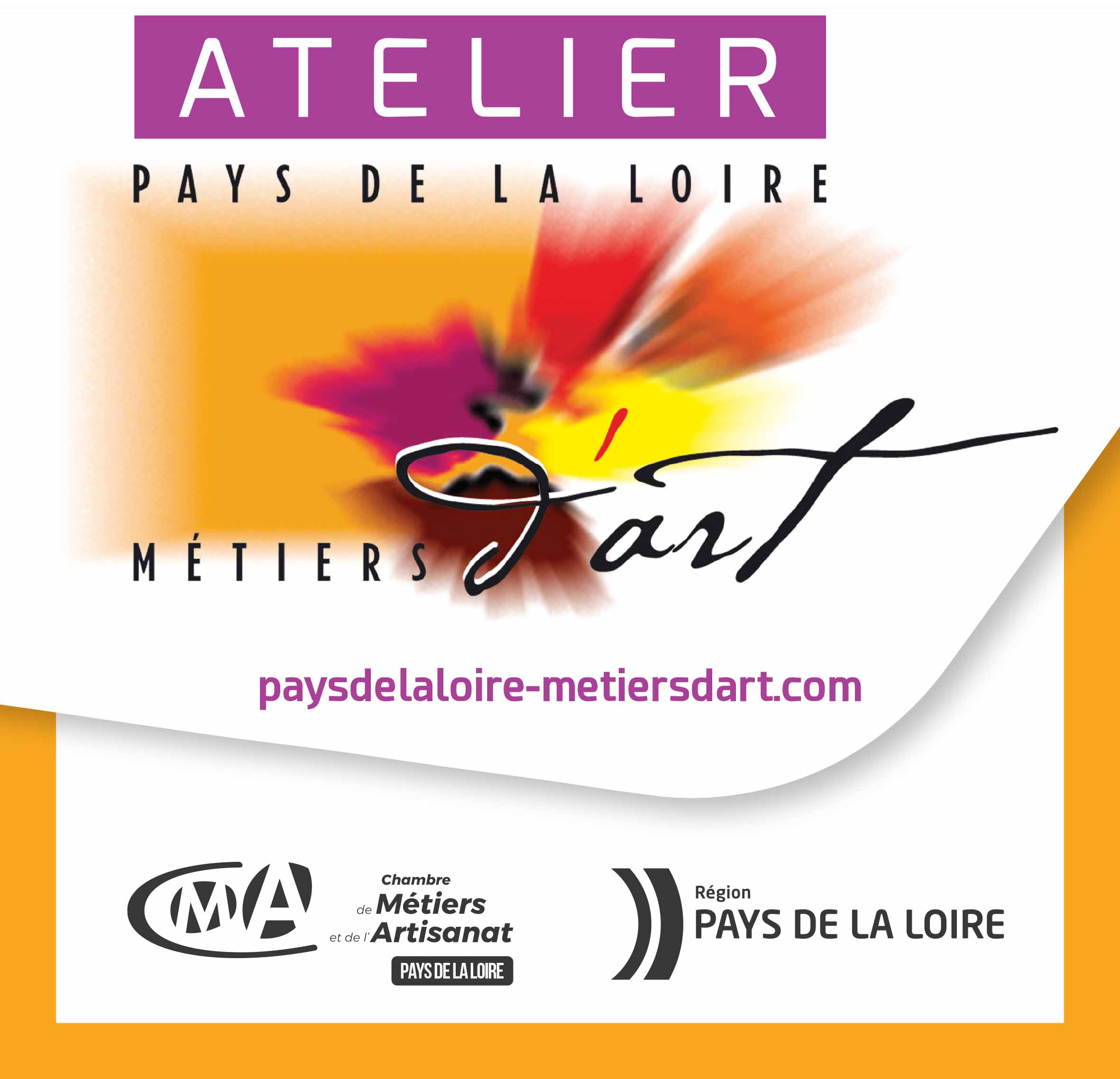 Logo atelier métiers d'art en Pays de la Loire